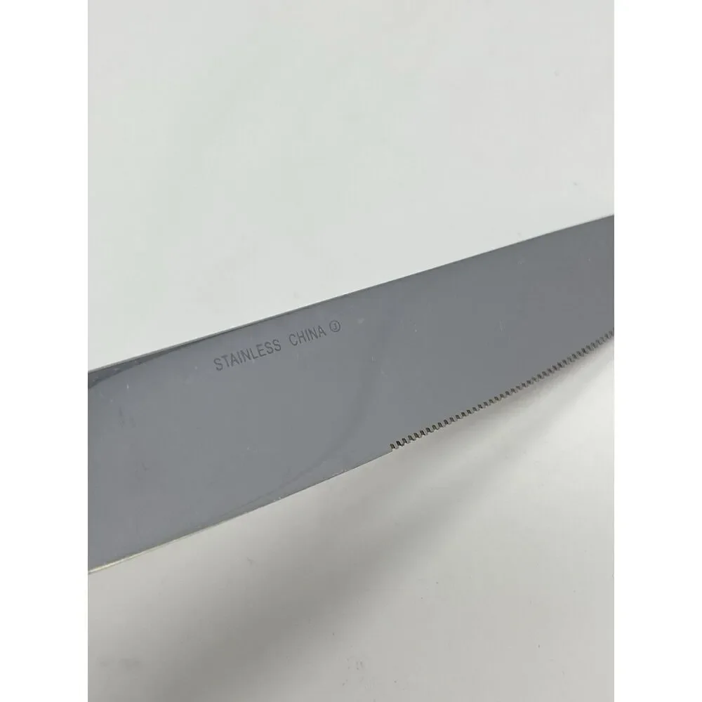 JC PENNEY COLONNADE Stainless Glossy French Dinner Knife 9.25” Replacement